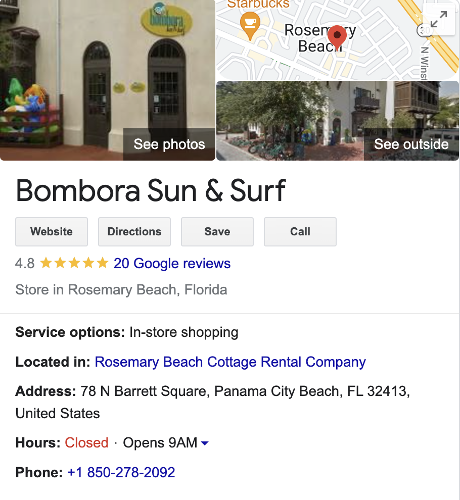 Bombara Sun and Surf