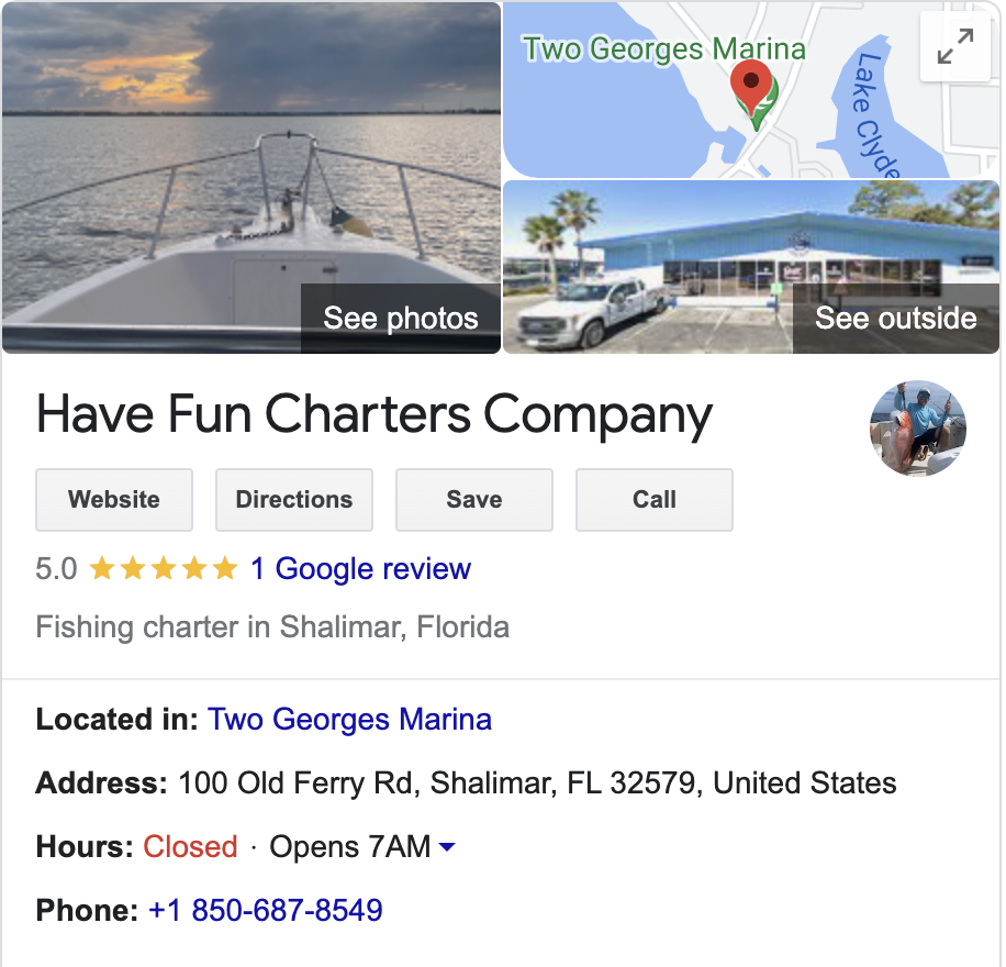 Have Fun Charters Co destin florida